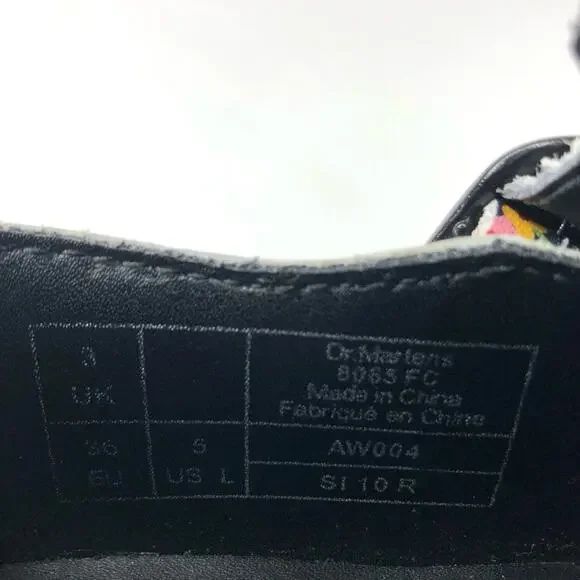 Dr Martens 8065 Darcy Floral Double Buckle Maryjane Shoes Women’s 5 - Picture 8 of 8